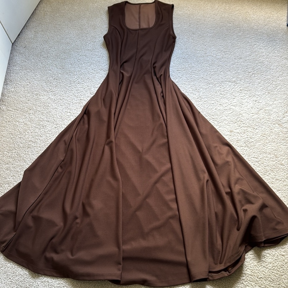 ANCOSTI Square neck fit and flare dress - Picture 2 of 7